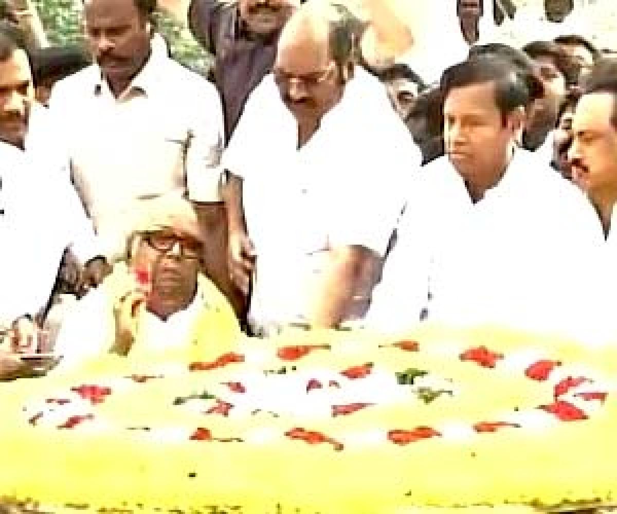 DMK chief Karunanidhi to address public meeting on his birthday today