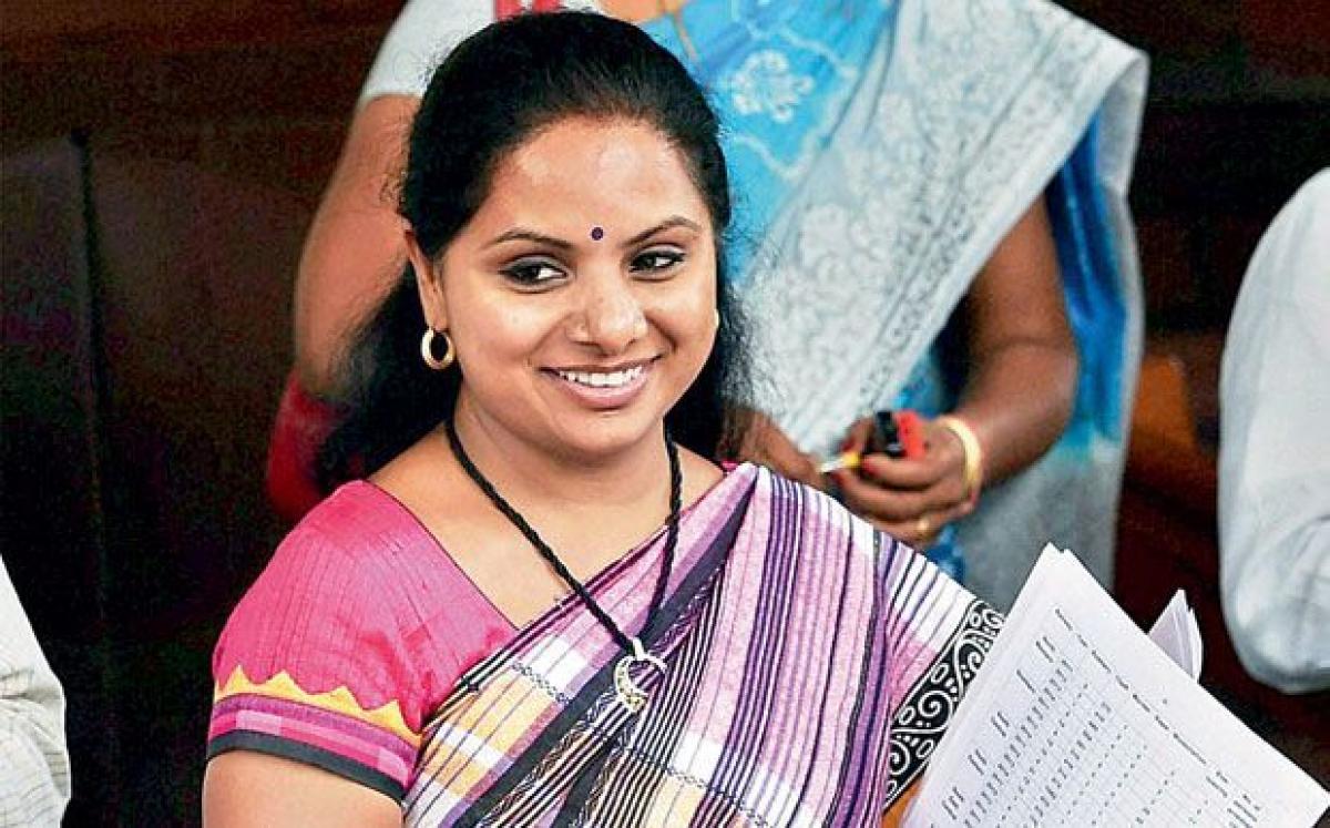 Rahuls holy dip in Godavari Pushkaralu can cleanse Congress sins: Kavitha