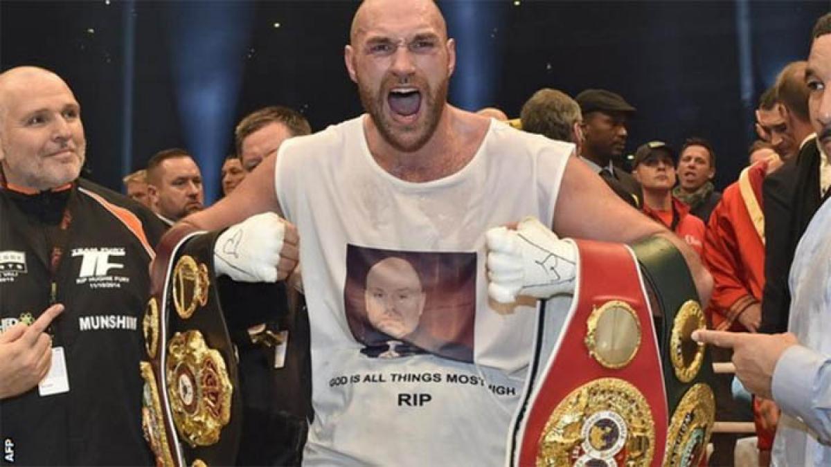 Heavyweight champion Tyson Fury stripped off IBF title