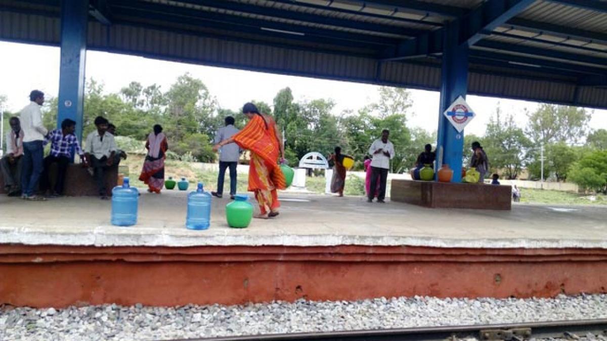 Water Train sole hope for Donakonda residents