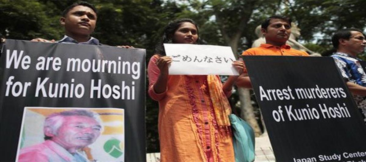 Bangladesh gives murdered Japanese a Muslim burial