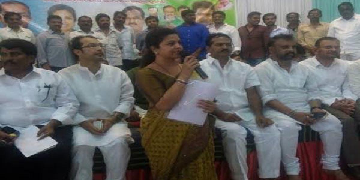 TDP encouraging faction killings :MP Butta Renuka