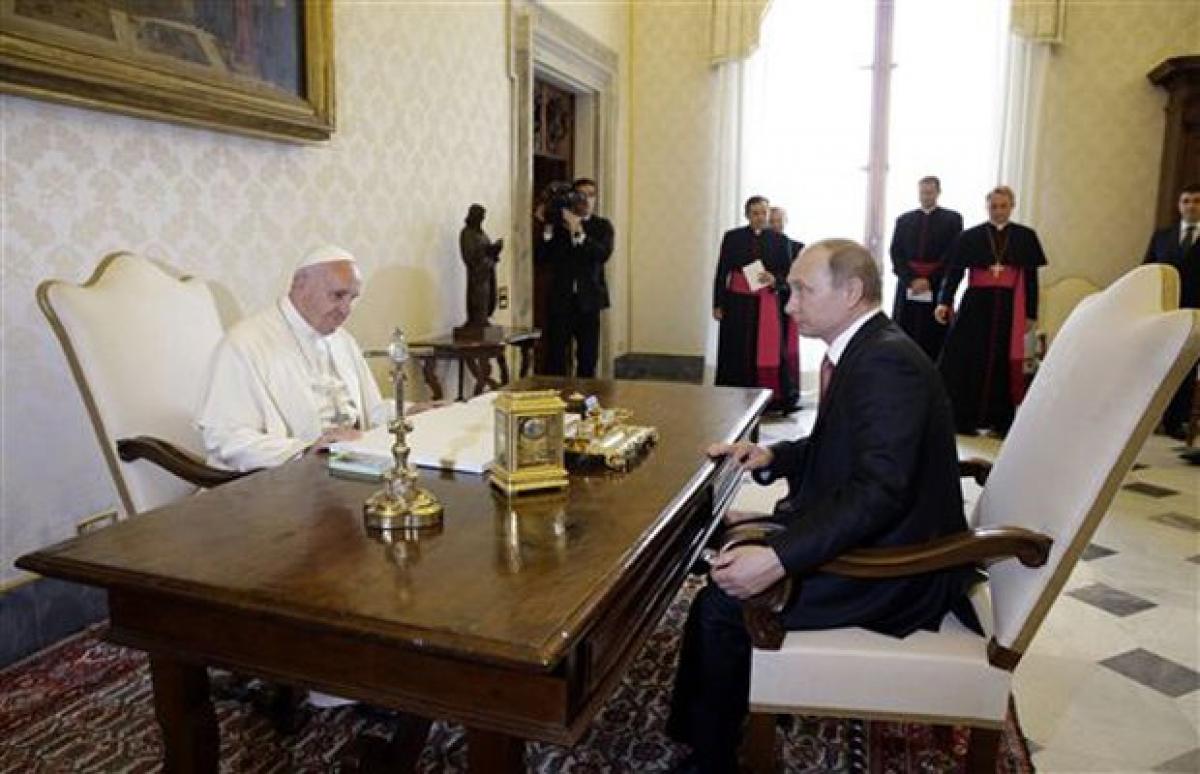 Pope urges Russian President Putin to commit to ‘Sincere’ peace efforts for Ukraine