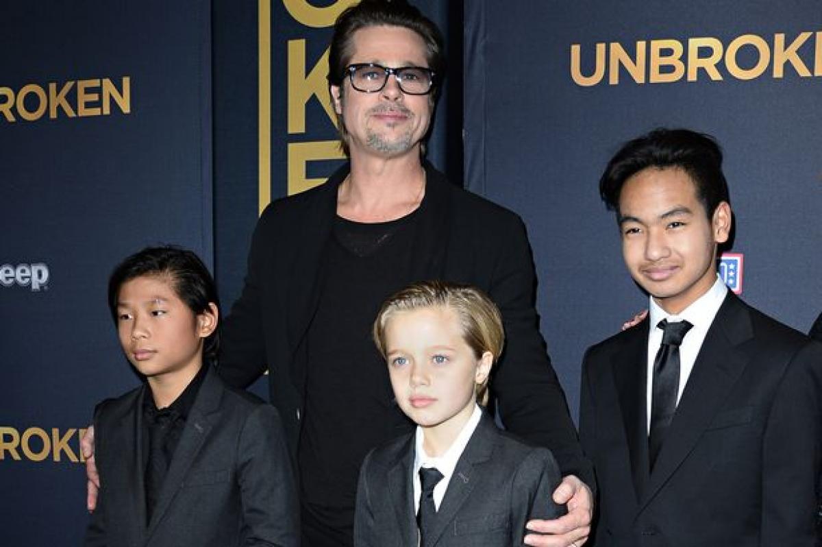 Brad Pitt thinks his kids are being turned against him
