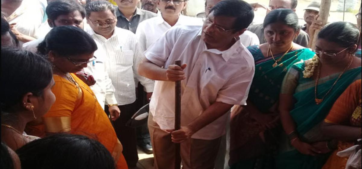 Jalagam attends groundbreaking ceremony