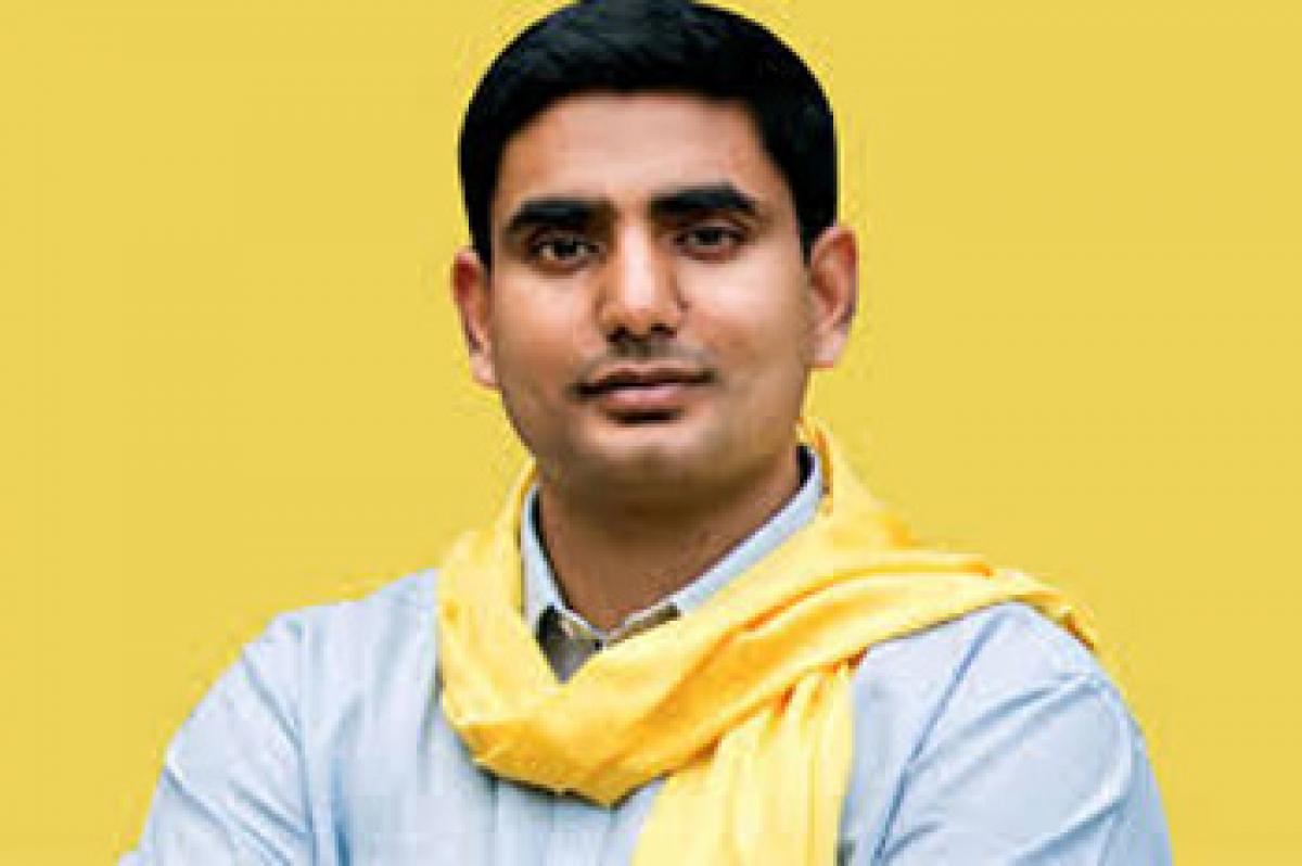 Lokesh on Mission Akarsh in Kadapa