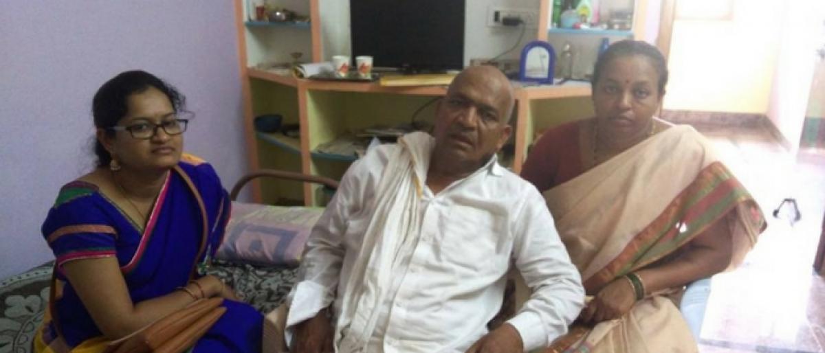 Missing ex-MLA traced in Tirupati