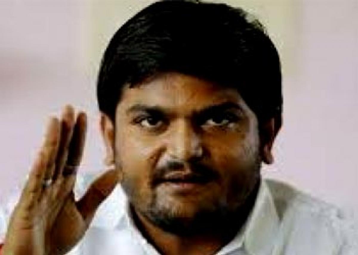 Hardik Patel wont patch up with Gujarat govt