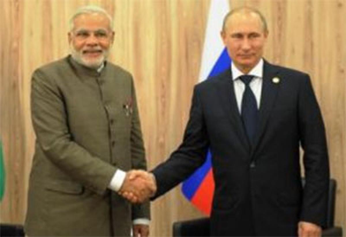 Modi, Putin hold talks in Ufa
