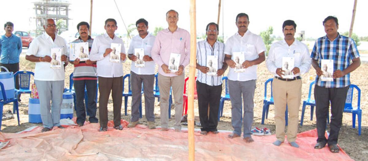 Foundation stone laid for independent houses