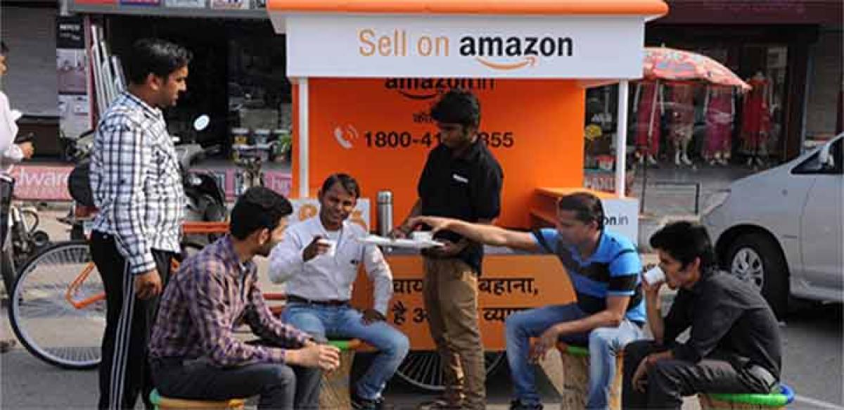 Amazon’s chai cart lands in city