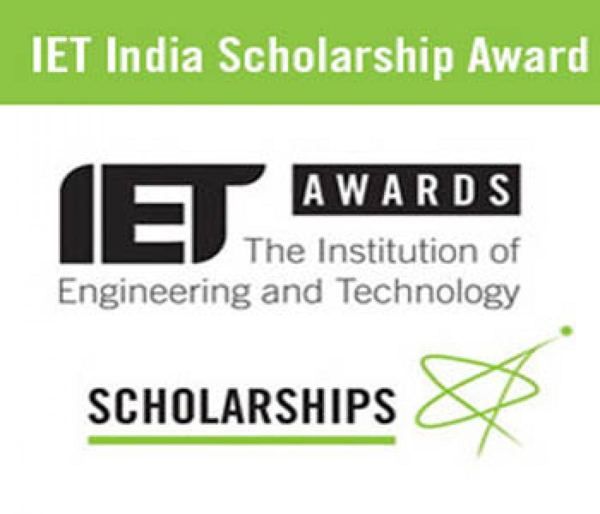 Entries open for the prestigious IET India Scholarship Award 2016