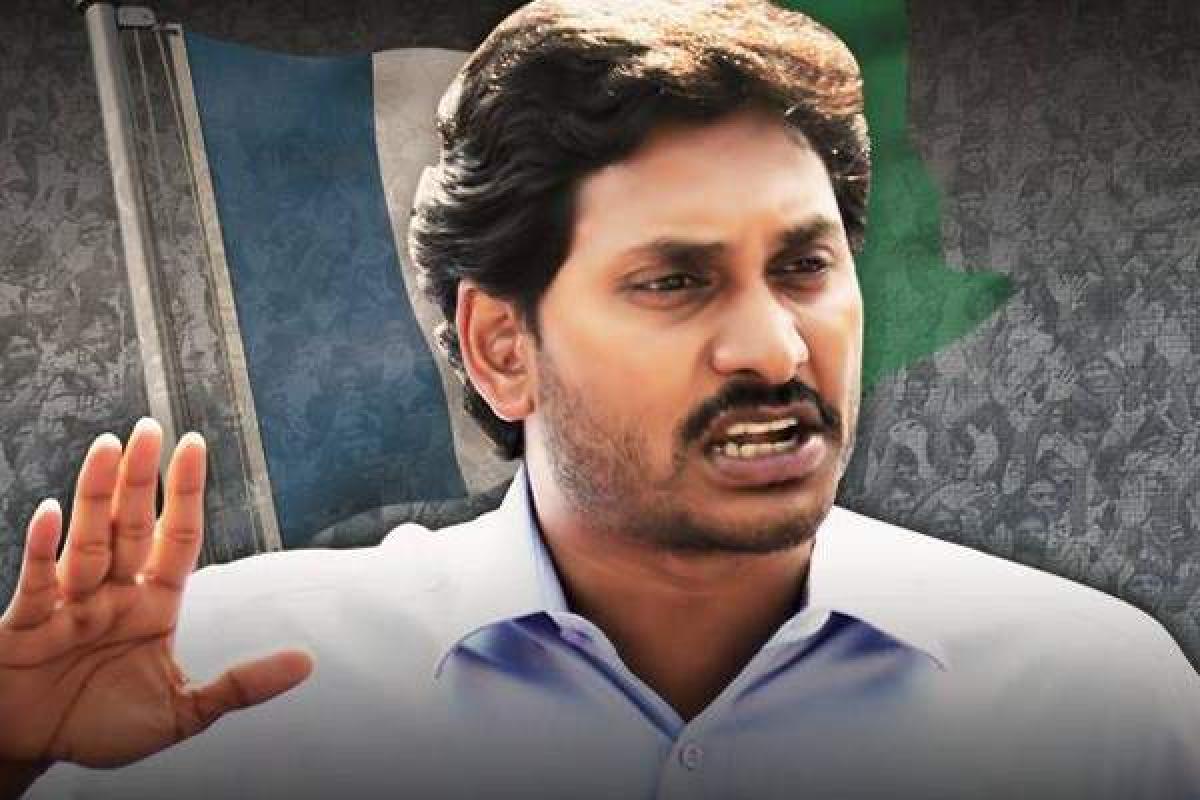 YS Jagan inspects the Hirakhand express derailment site