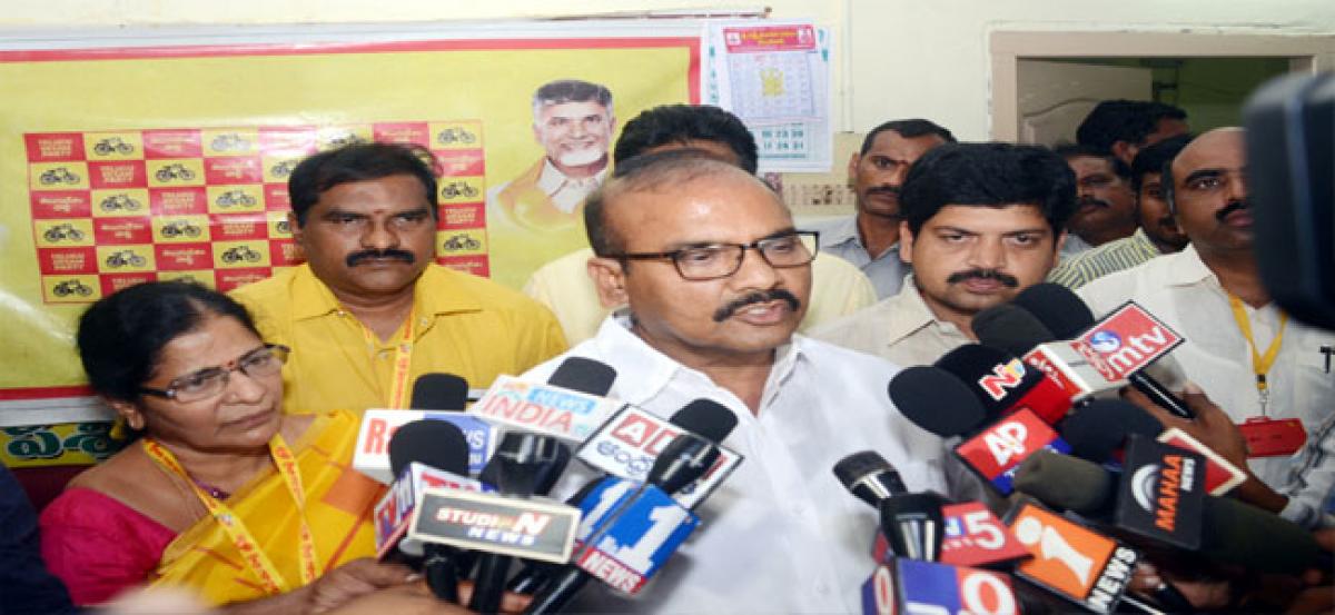 TDP cadre protests over Agricultural Marketing Committee chief appointment