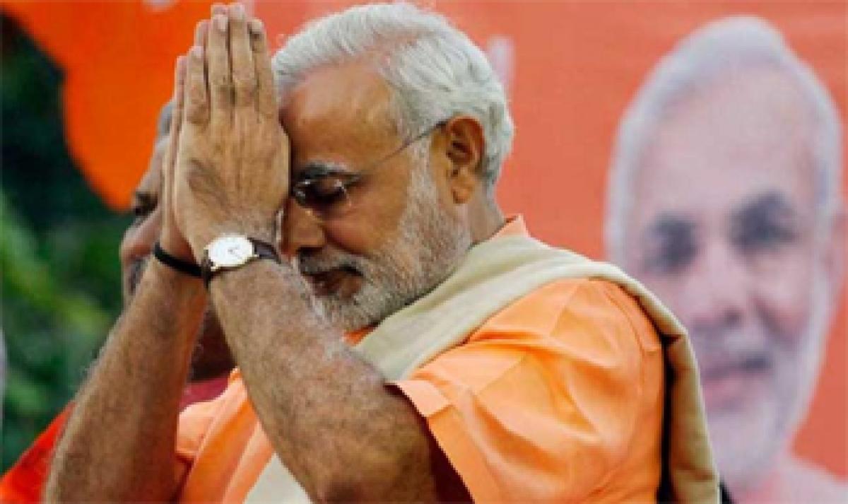 Death, money have replaced maa maati manush in WB: Narendra Modi