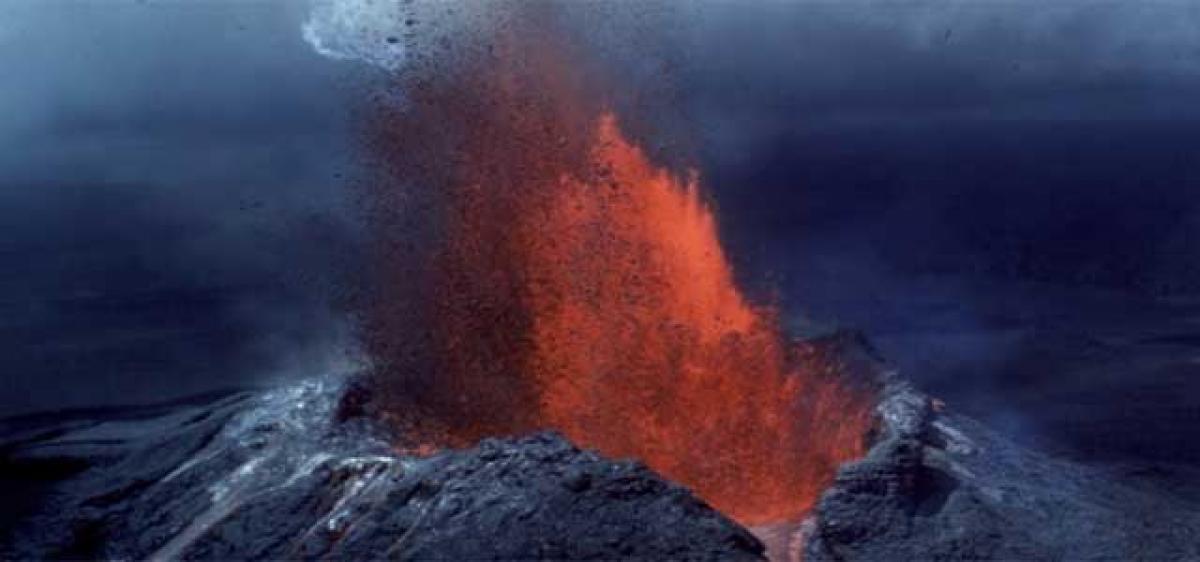 What triggered biggest volcanic eruption found