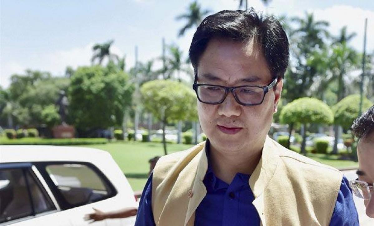 Congress projecting Naga deal in bad light: Kiren Rijiju