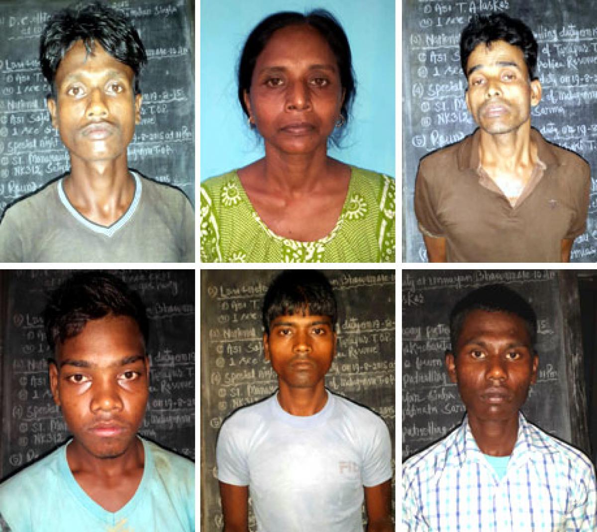 Six Maoists arrested in Assam