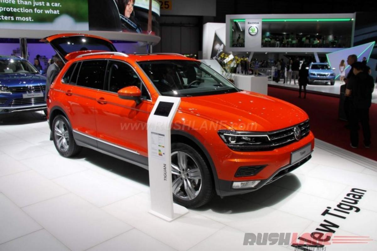 New Volkswagen Tiguan, Tiguan R-Line features at Geneva Motor Show