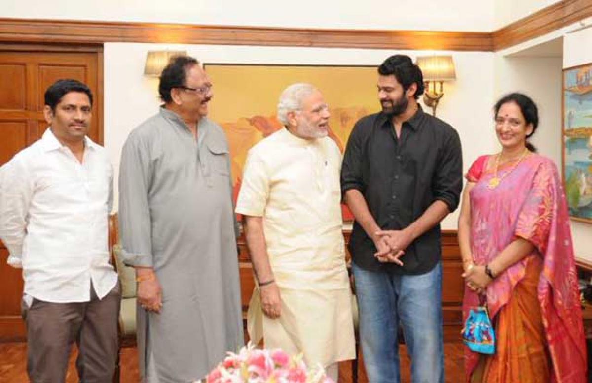 Prabhas urges Modi to watch Baahubali