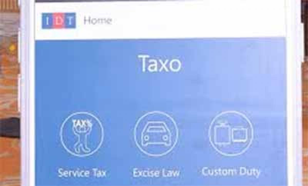 Now an exclusive mobile app for Vat, GST and Service Tax