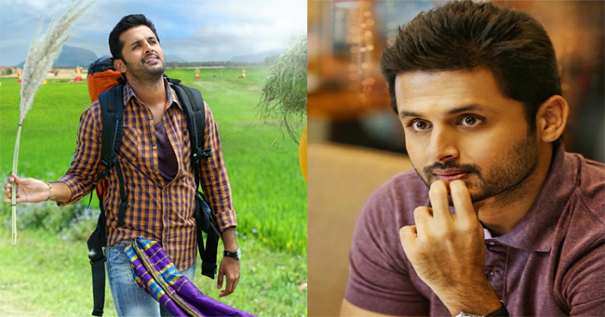 Trivikrams birthday gift to Nithiin: A…Aa first look released
