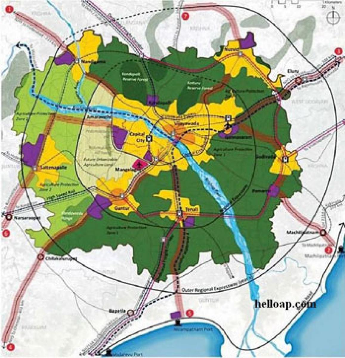 Amaravati master plan released