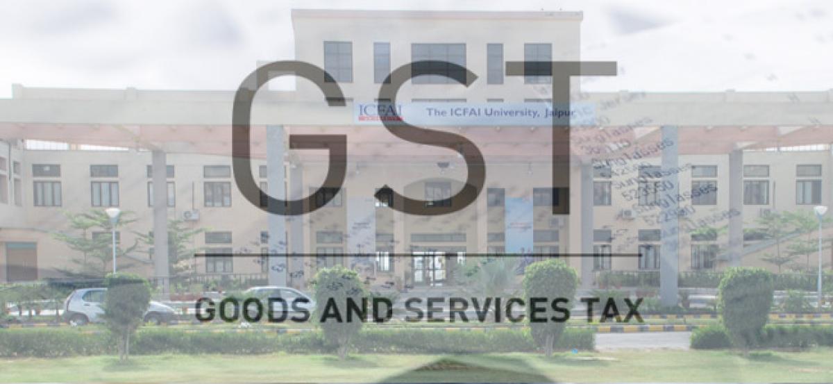 ICFAI to organise seminar on GST: A Way Forward