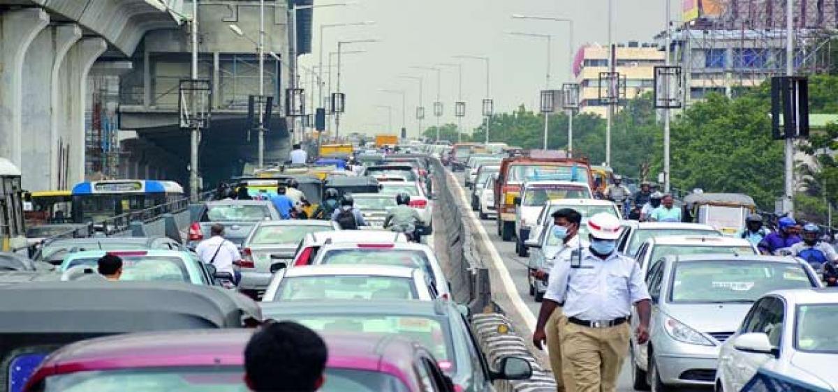 Hyderabad: Ride on flyovers back-breaking