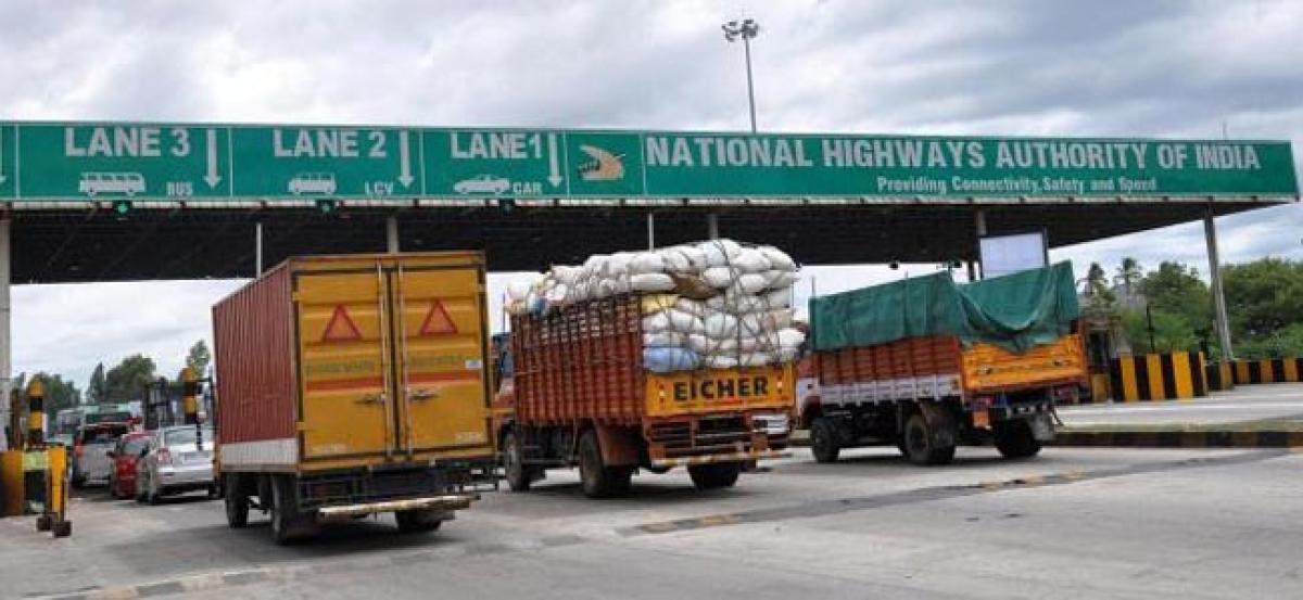 Govt extends toll exemption on NHs till Dec 2 mid-night