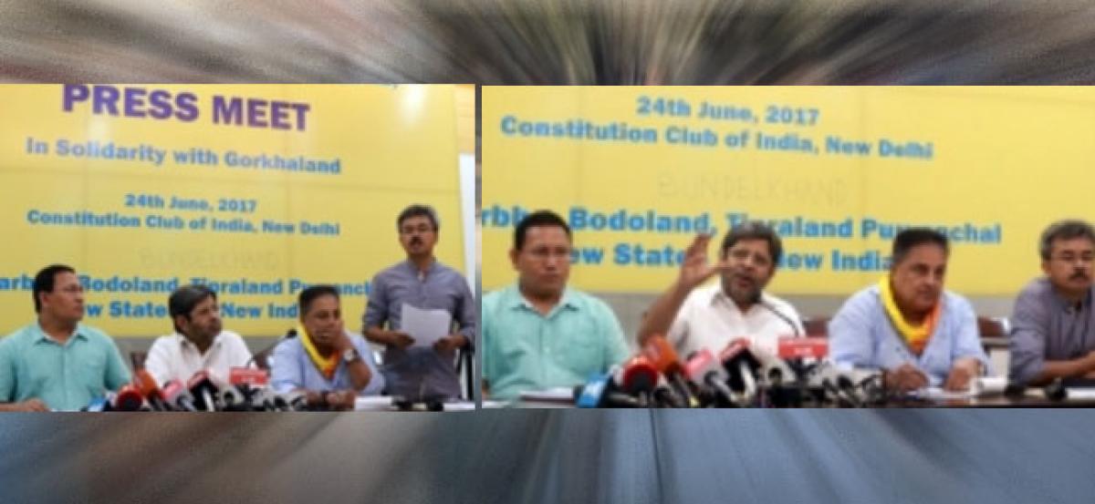 NFNS backs Gorkhaland demand, calls for creation of Vidarbha, Bundelkhand