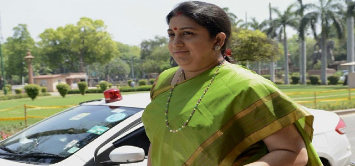 Smriti had asked DU not to reveal her edu qualification