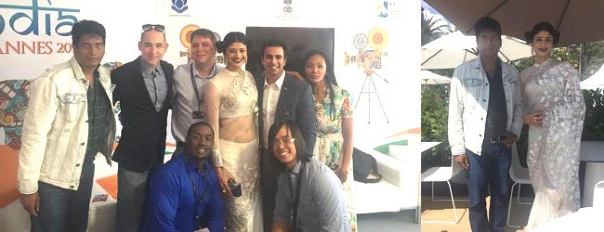 Pooja Batra showcases One Under the Sun trailer at Cannes Film Festival