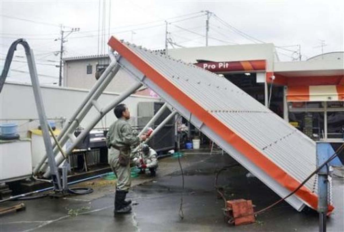 Typhoon Goni prompts evacuation call in Japan