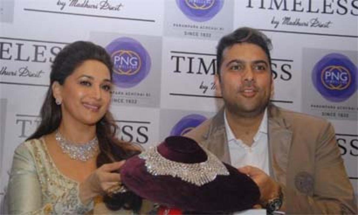 Madhuri Dixit now owns a Timeless jewellery line 