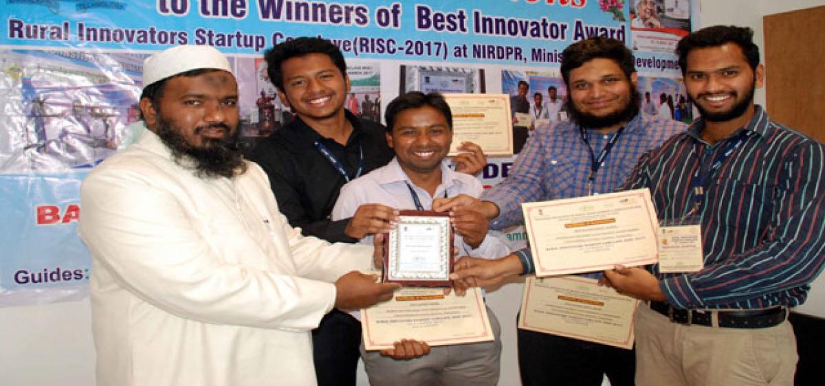 Lords’ students bag Best Innovator award