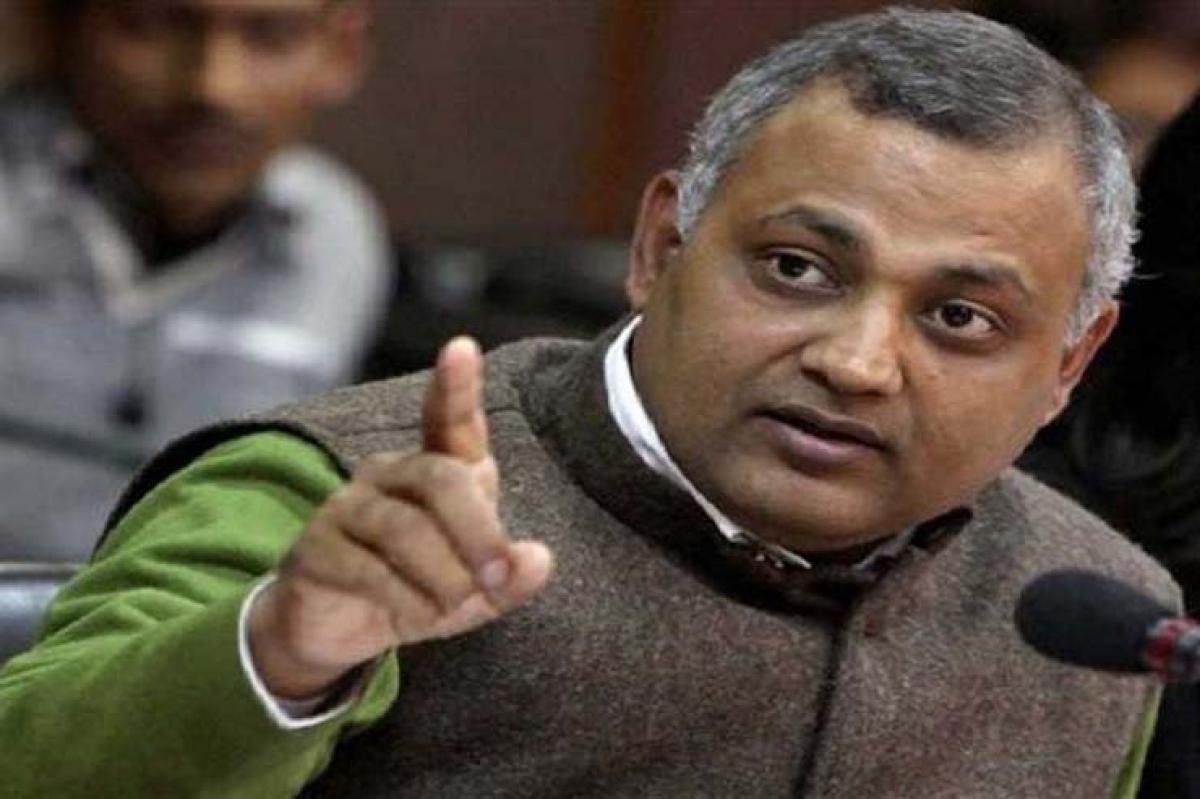 BJP stages protest against Somnath Bharti in Delhi