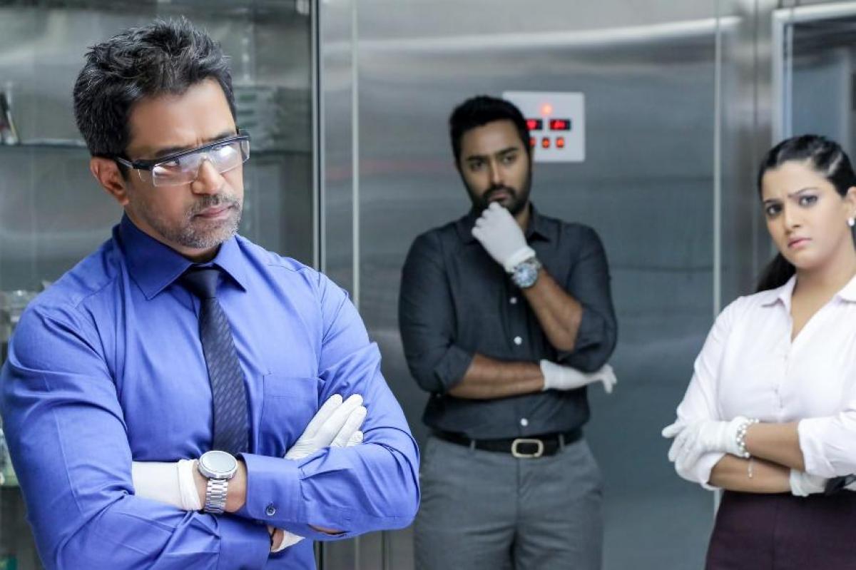 Nibunan will see Arjun in Salt and pepper look