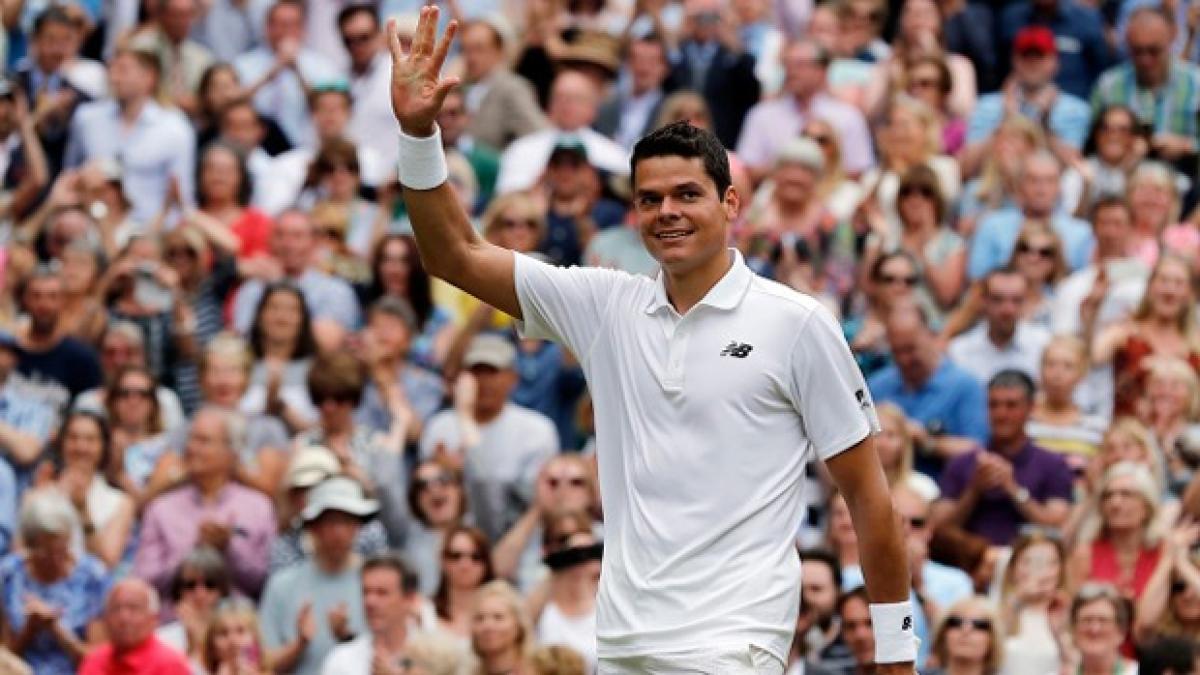 Milos Raonic made Roger Federer feel his age at Wimbledon