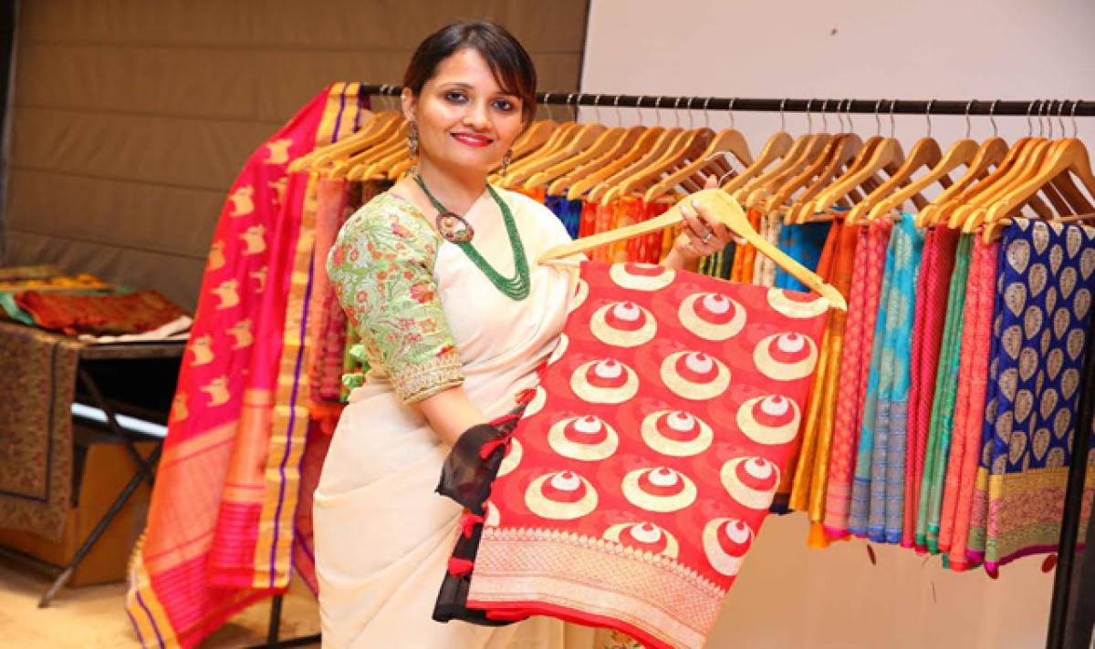 Designer Rajyalakshmi Gubba’s fashion exhibition