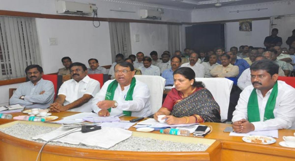 Implement Haritha Haram for more rainfall: Pocharam.