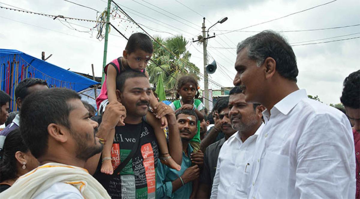 Enough irrigation water for Kharif: Harish Rao