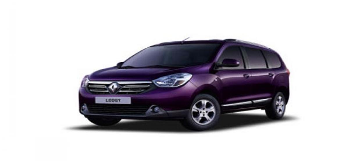 Renault Lodgy World Edition Launched At Rs 9.74 lakh.