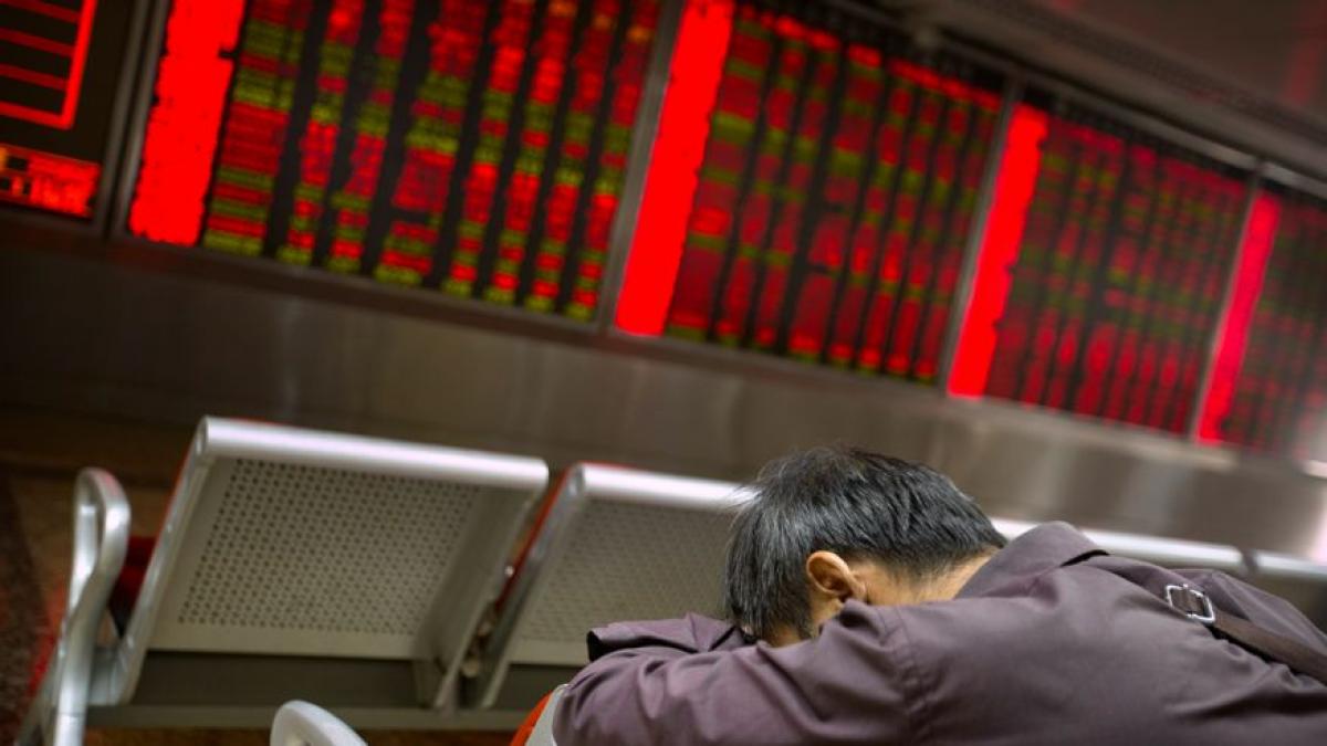 Chinese stock trading suspended after steep plunge