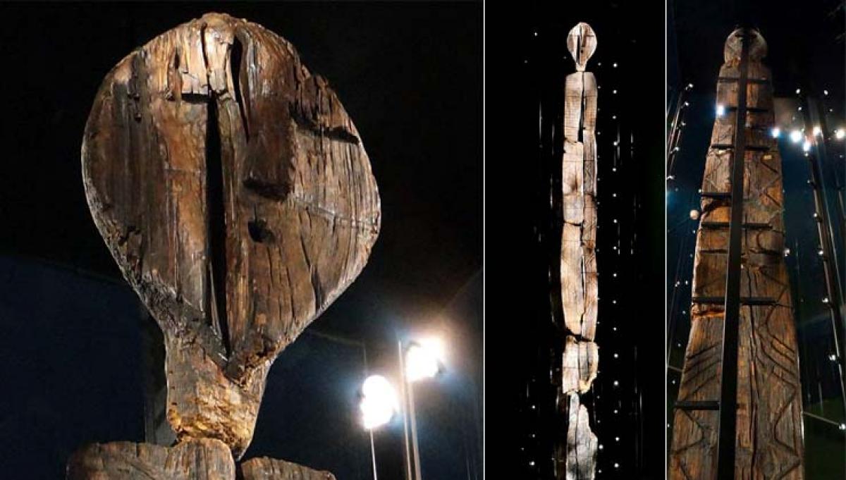 Wooden statue much older than Egyptian pyramids?