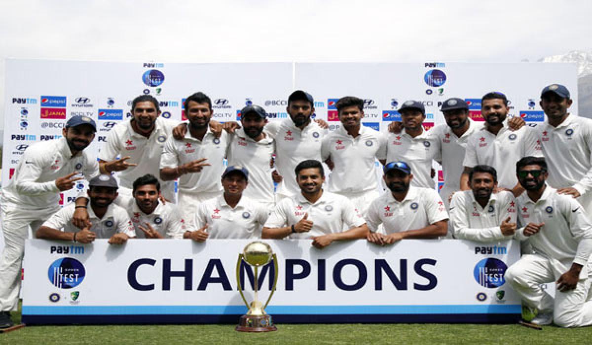 India stays Test No 1 on MRF Tyres ICC Test Team Rankings