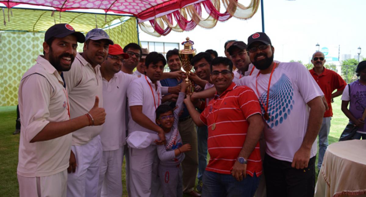 Cricket Tournament held at New Gurgaon