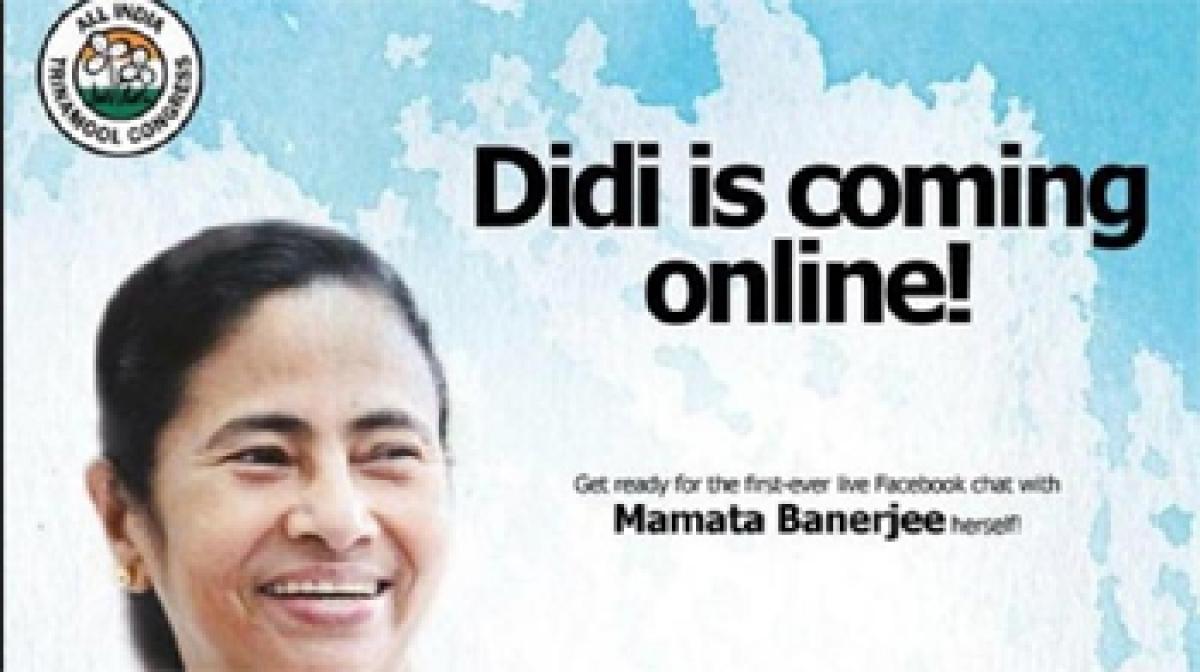 Ask Didi: Mamata Banerjee available for online chat on Facebook