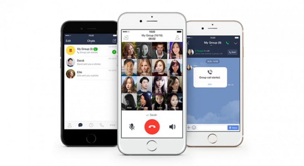 Line gets group voice calling for up to 200 users