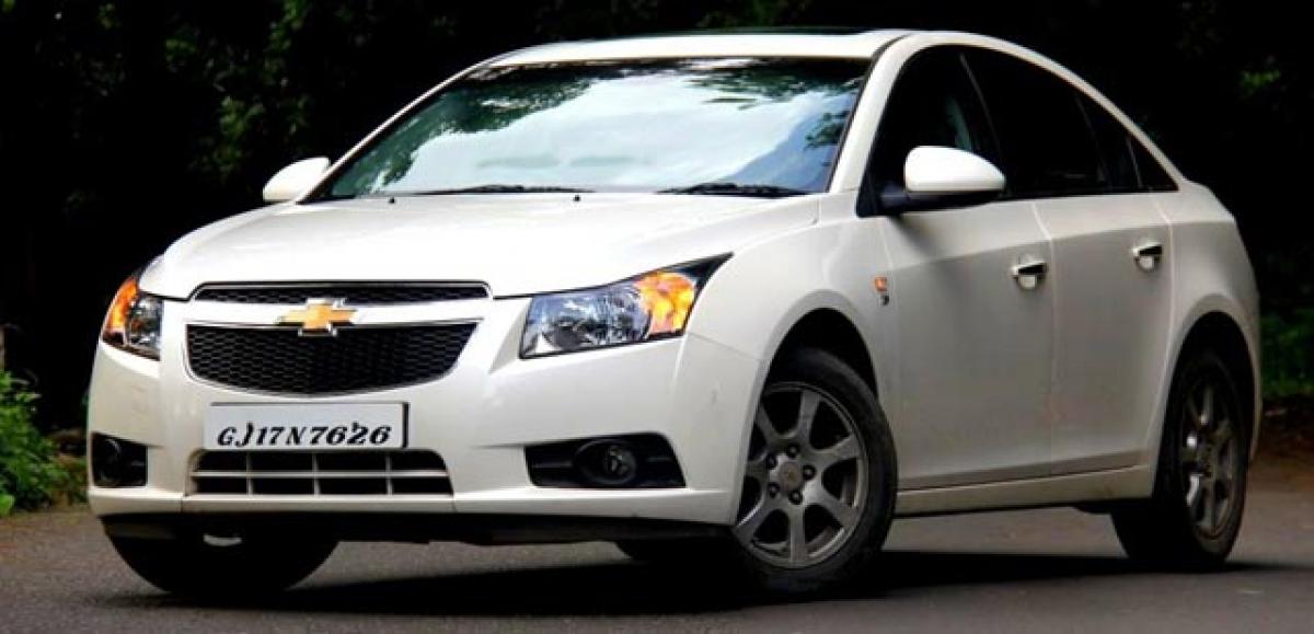 Chevrolet Cruze recalled due to ignition issues